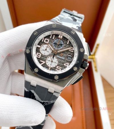 Copy Audemars Piguet Offshore Chronograph Watches SS Case